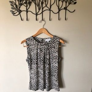 Leopard print blouse